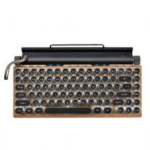 复古打字机蓝牙机械键盘 平板MAC青轴真机械键盘 高档礼品推荐