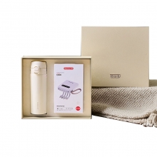 【能量随行A1】乐扣保温杯340ML+纽曼移动电源10000毫安两件套礼盒