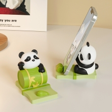 创意可爱熊猫手机支架 平板支撑架桌面摆件 活动礼品