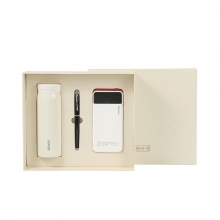 【苏泊尔悠享套装】苏泊尔保温杯280ml+签字笔+纽曼22.5W快充10000毫安套装