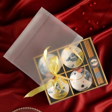 国潮陶瓷碗碗筷套装礼盒装 节日国庆开业活动回礼礼品