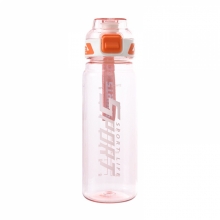 创意弹盖直饮水杯800ml 健身手提水壶 实用伴手礼