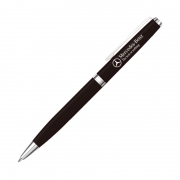商务金属签字笔刻字0.7黑色转动中性笔 25元左右的礼品