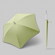 创意包角防戳伤6骨小清晰长柄雨伞直杆 比较实用的奖品