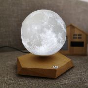 新奇特磁悬浮月球灯3D月亮灯 智能家居led小夜灯 商务促销礼品