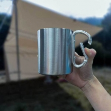 野炊户外水杯便携咖啡登山扣杯 露营野炊礼品