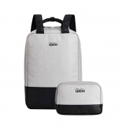 【套装款】法国乐上（LEXON）Tyvek系列拼色背包 杜邦环保纸双肩背包LNB0751 环保礼品
