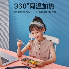 美的（Midea）趣食电热饭盒 小巧便携呆萌饭盒 实用礼品