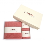 日本HOYO纯棉吸水毛巾洗澡巾浴巾洗脸巾三件套礼盒装 小礼品都有哪些
