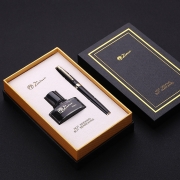 毕加索（pimio）717钢笔商务笔书法练字笔带小墨水礼盒套装 公司纪念礼品定制