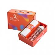 【若生活】运动水杯500ml +毛巾套装 悠扬.运动杯两件套 健康有关的礼品