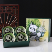 卡通创意熊猫餐具陶瓷碗筷套装  促销小礼品开业活动礼品 宣传小礼品