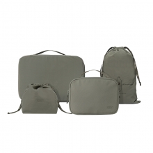 回彩系列 手拎洗漱包+衣物收纳袋+立体抽绳袋+抽绳鞋袋 旅行收纳四件套（经典版）EB4602