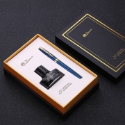 毕加索（pimio）717钢笔商务笔书法练字笔带小墨水礼盒套装 公司纪念礼品定制