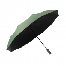 十骨配色柄大号商务自动伞 抗风加固10骨黑胶遮晴雨两用雨伞 企业定制礼品