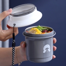 创意UFO304不锈钢保温汤杯 提绳便携户外水杯咖啡杯 创意新奇特礼品