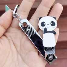 卡通熊猫合金指甲剪 便携实用 活动小礼品