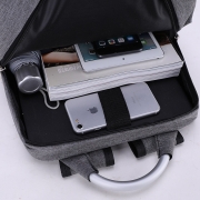 商务休闲USB双肩背包 防水耐磨材质 4s店活动礼品