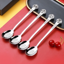 吉祥系列不锈钢筷子勺子套装八件组 JX-20148 企业福利礼品