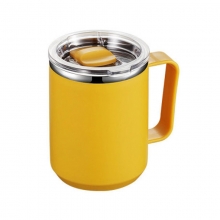 北欧马克杯ins风格简约不锈钢咖啡杯 企业礼品定制