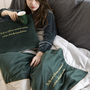 【意大利绒】轻奢简约抱枕被 企业送客户礼品 公司周年纪念礼品