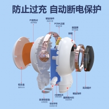 创意太空人带数显充电暖手宝 口袋便携式宇航员暖手宝 活动纪念礼品