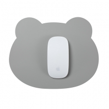 硅胶鼠标垫 创意熊头形鼠标垫 抽奖活动小礼品