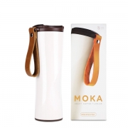 MOKA轻智能咖啡杯 精密滤网真空智能测温保温杯车载水杯 公司活动礼品 