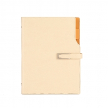 A5商务活页笔记本 记事本pu皮革日记本磁扣6孔夹记事本 展会礼品