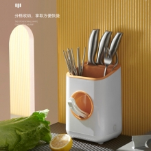 多功能筷子笼沥水一体式收纳筒 厨房创意刀具餐具置物架 创意家居礼品