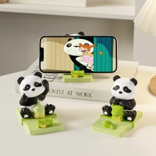 创意可爱熊猫手机支架 平板支撑架桌面摆件 活动礼品